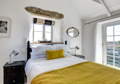 Bedroom #1 at The Byre, Sennen