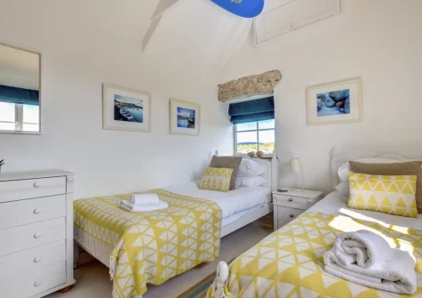 Bedroom #2 at The Byre, Sennen