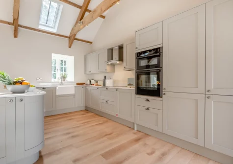 The kitchen at The Cart House, Burnthouse