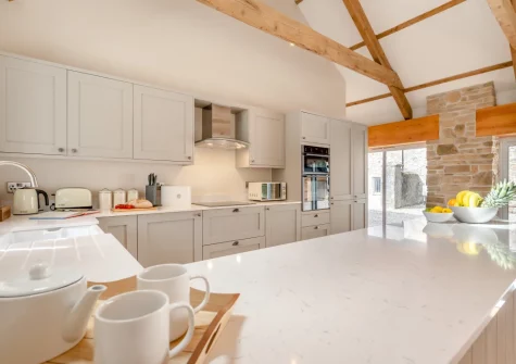 The kitchen at The Cart House, Burnthouse