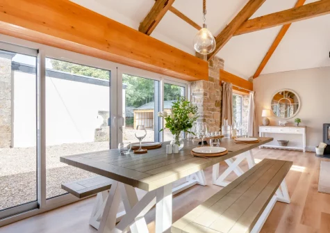 The dining area at The Cart House, Burnthouse