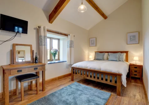 Bedroom #1 at The Cart Linhay, Landkey