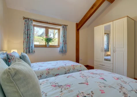 Bedroom #2 at The Cart Linhay, Landkey