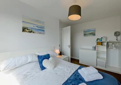 Bedroom #2 at The Chimes, Brixham