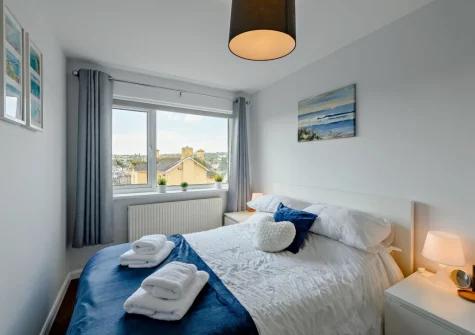 Bedroom #2 at The Chimes, Brixham