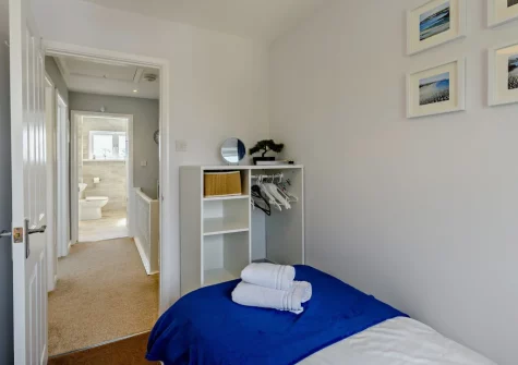 Bedroom #3 at The Chimes, Brixham