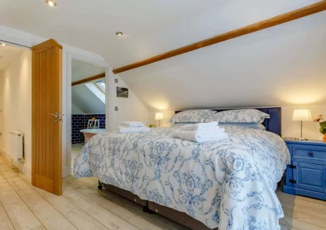 Bedroom #1 at The Coach House at Kilbroney, Week St Mary