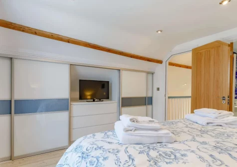 Bedroom #1 at The Coach House at Kilbroney, Week St Mary