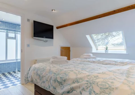 Bedroom #2 at The Coach House at Kilbroney, Week St Mary