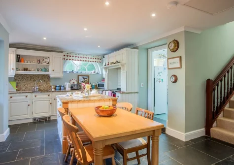 The kitchen at The Coach House, Ladock
