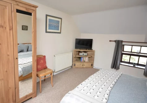Bedroom #1 at The Coach House, Whiddon Down