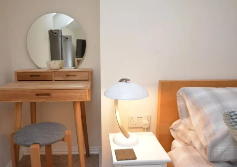 Bedroom #1 at The Coach House, Whiddon Down