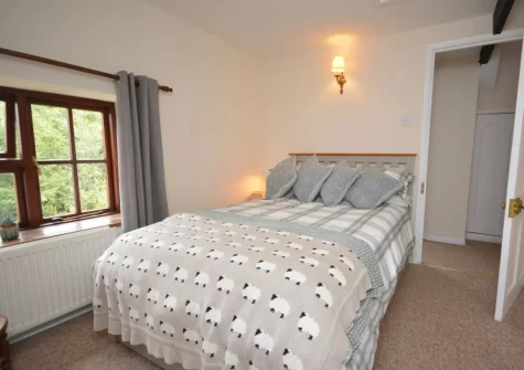 Bedroom #2 at The Coach House, Whiddon Down