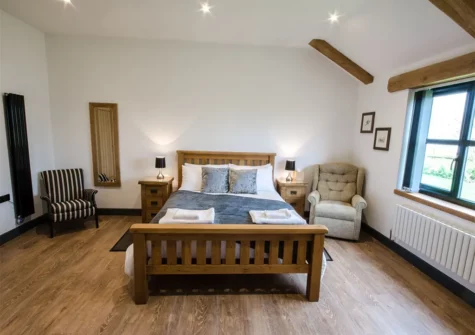 Bedroom #1 at The Coachman's Halt, Penhallow
