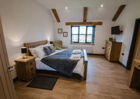 Bedroom #1 at The Coachman's Halt, Penhallow