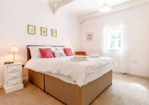 Bedroom #1 at The Corn Mill, Coombe