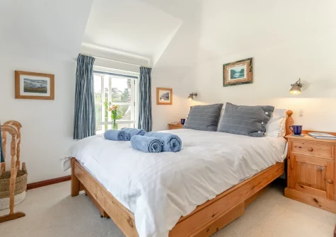 Bedroom #1 at The Cottage, Helford