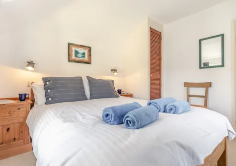 Bedroom #1 at The Cottage, Helford