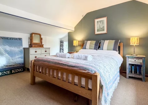 Bedroom #2 at The Cottage, Helford