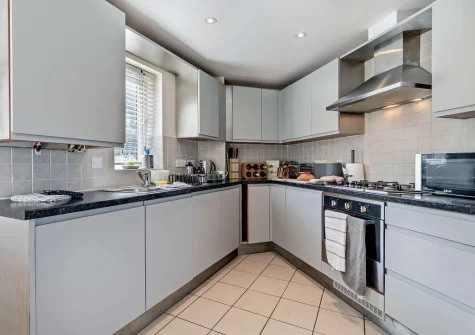 The kitchen at The Cove, Porthtowan