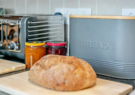 The kitchen at The Cove, Porthtowan
