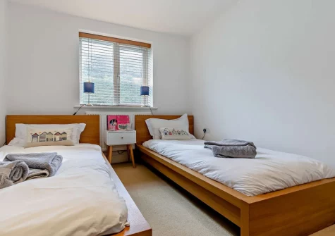 Bedroom #2 at The Cove, Porthtowan