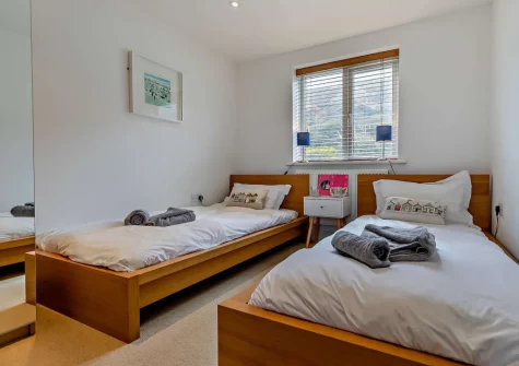 Bedroom #2 at The Cove, Porthtowan
