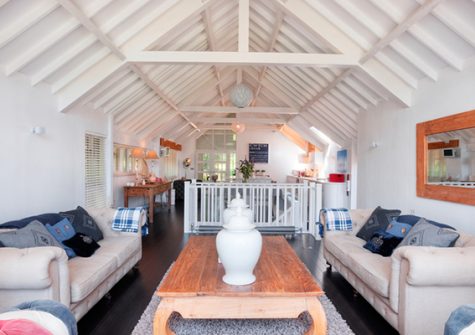 The living area @ The Cwtch Barn, Paignton