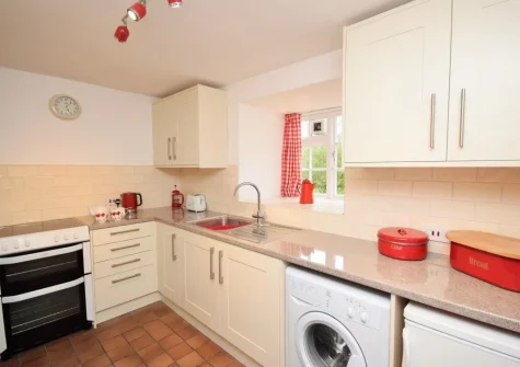 The kitchen at The Dairy, Aylesbeare