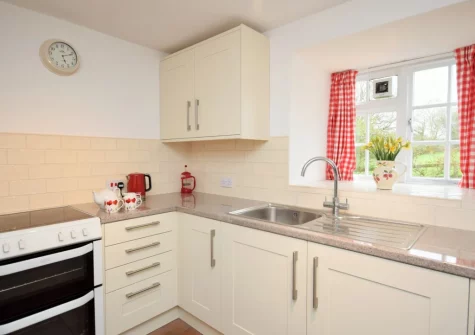 The kitchen at The Dairy, Aylesbeare