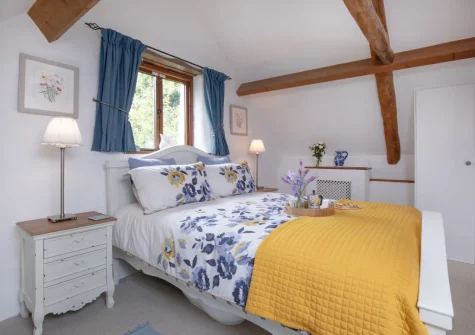 Bedroom #2 at The Dairy Barn, Sutcombe