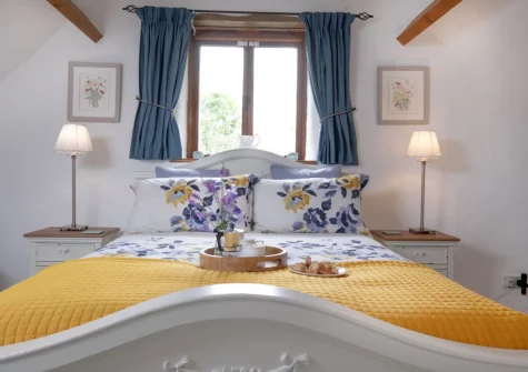 Bedroom #2 at The Dairy Barn, Sutcombe