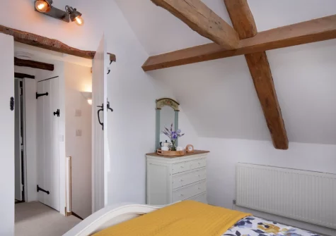 Bedroom #2 at The Dairy Barn, Sutcombe