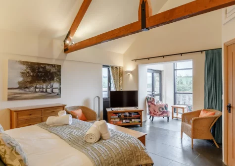 Bedroom #1 at The Dreyhouse, St Issey