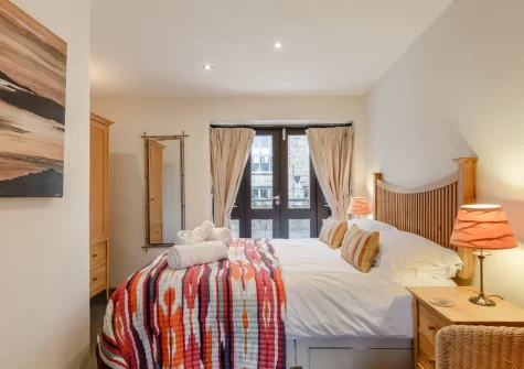 Bedroom #2 at The Dreyhouse, St Issey