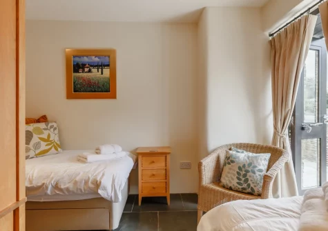 Bedroom #3 at The Dreyhouse, St Issey