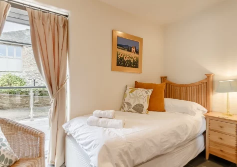 Bedroom #3 at The Dreyhouse, St Issey