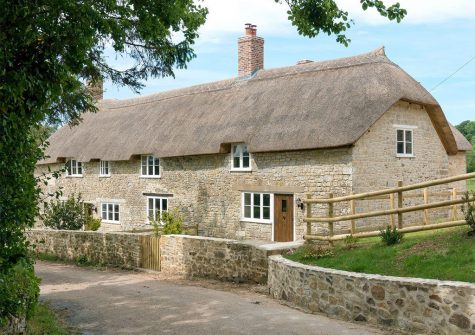 Outside The Farmhouse at Higher Westwater Farm, Westwater