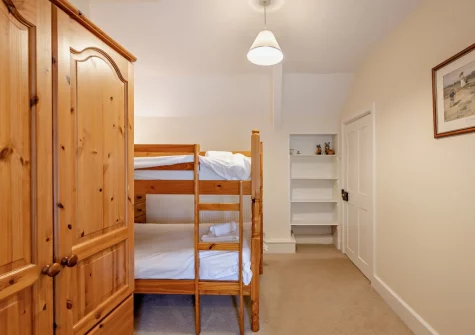 Bedroom #2 at The Farmhouse, Spirewell Farm, Wembury