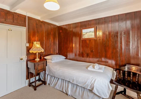 Bedroom #5 at The Farmhouse, Spirewell Farm, Wembury