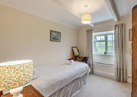 Bedroom #6 at The Farmhouse, Spirewell Farm, Wembury