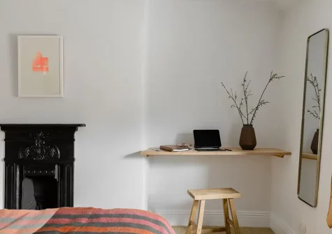 Bedroom #2 at The Farmhouse, Venn Farm, Pancrasweek