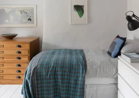Bedroom #4 at The Farmhouse, Venn Farm, Pancrasweek