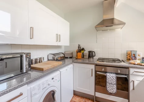 The kitchen at The Gables, Appledore