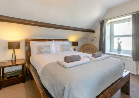 Bedroom #1 at The Gables, Appledore