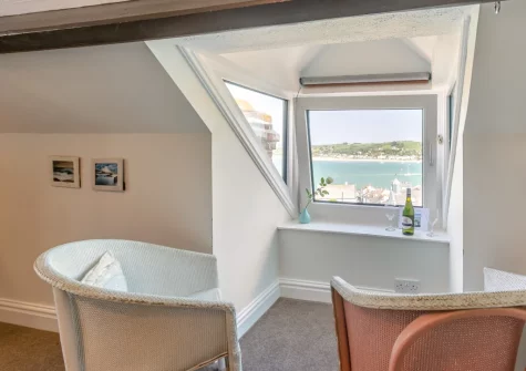 Bedroom #1 at The Gables, Appledore