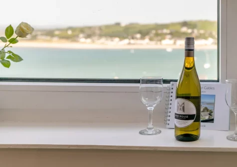 Bedroom #1 at The Gables, Appledore