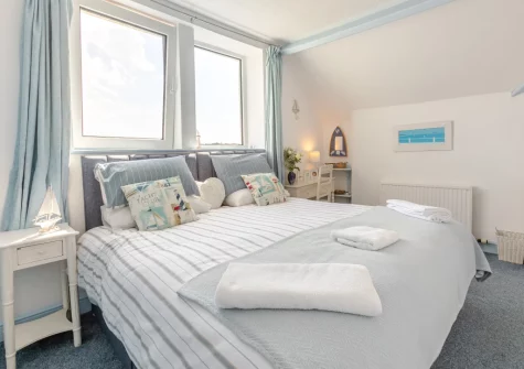 Bedroom #2 at The Gables, Appledore