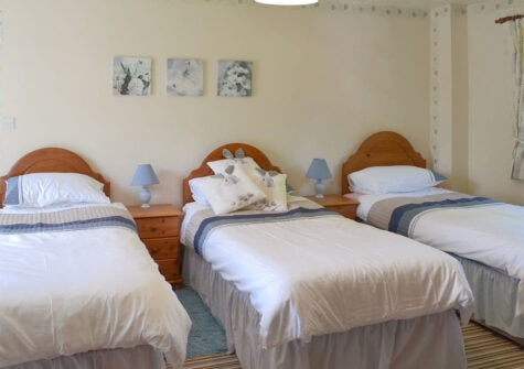 Bedroom #2 at The Garden Room, Cobblestones, Marldon