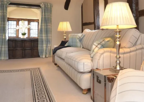 The Gate House, Stafford Barton, Dolton is a romantic one-bedroom historic manor retreat offering period charm, modern luxury, and 750 acres of shared grounds with Exmoor ponies. Perfect for couples seeking tranquil Devon countryside.